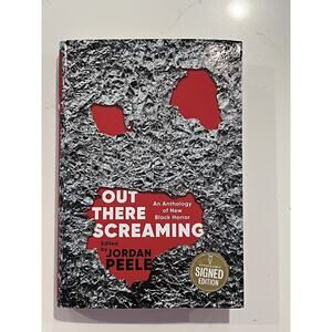 “Out There Screaming” By Jordan Peele Signed Director Autographed Book